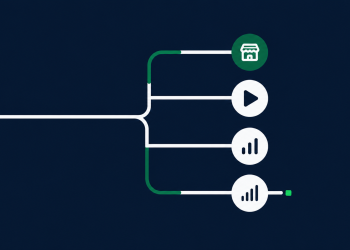 Abstract route map for choosing AI tools in Nigeria for business and creators